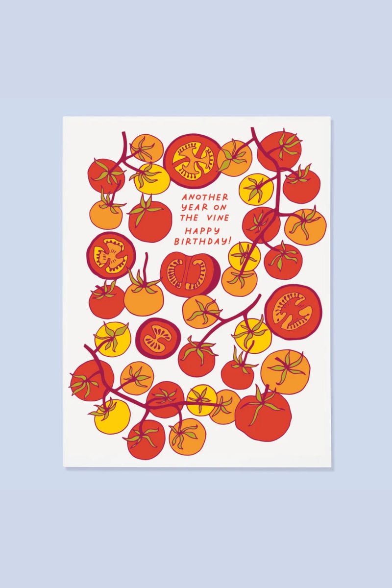 The Good Twin Cards - Tomato Bday
