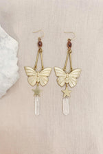 Flatwoods Fawn Butterfly Maiden Earrings