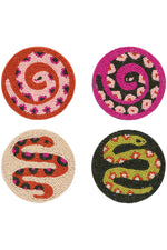 Beaded Coasters Set of 4 - Gardenland