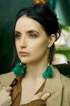 The Charlotte Earring - Emerald Green