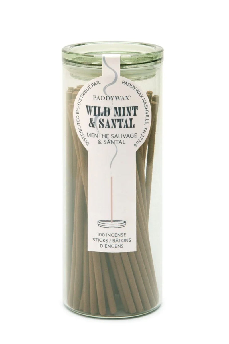 Paddywax Haze Incense - Wild Mint & Santal