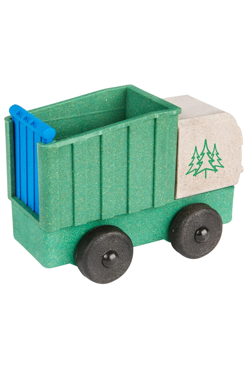 Luke's Toy Factory Truck Green Dump Truck