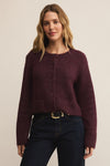 Z Supply Breen Cardigan - Merlot