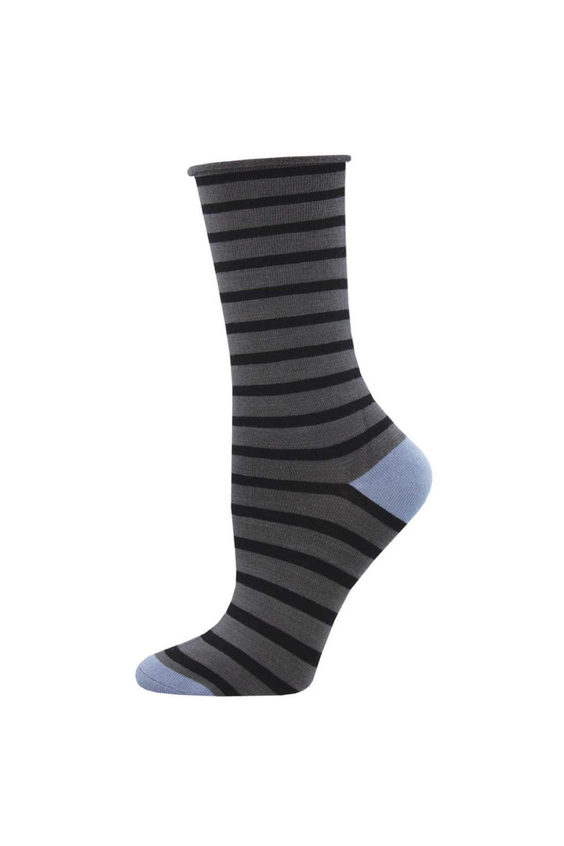 Socksmith Women's Sailor Stripe Bamboo Socks (size 9-11)