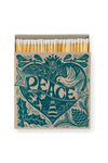 Square Safety Matches - Christmas Peace