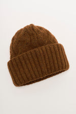 Free People Coast Line Beanie - Coffee