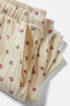 Brixton Off Duty Lounge Short - Floral Pointelle