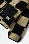 Brixton Delilah Sherpa Jacket - Black/Natural