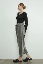 Maddie Top w/ Lace Detail - Black