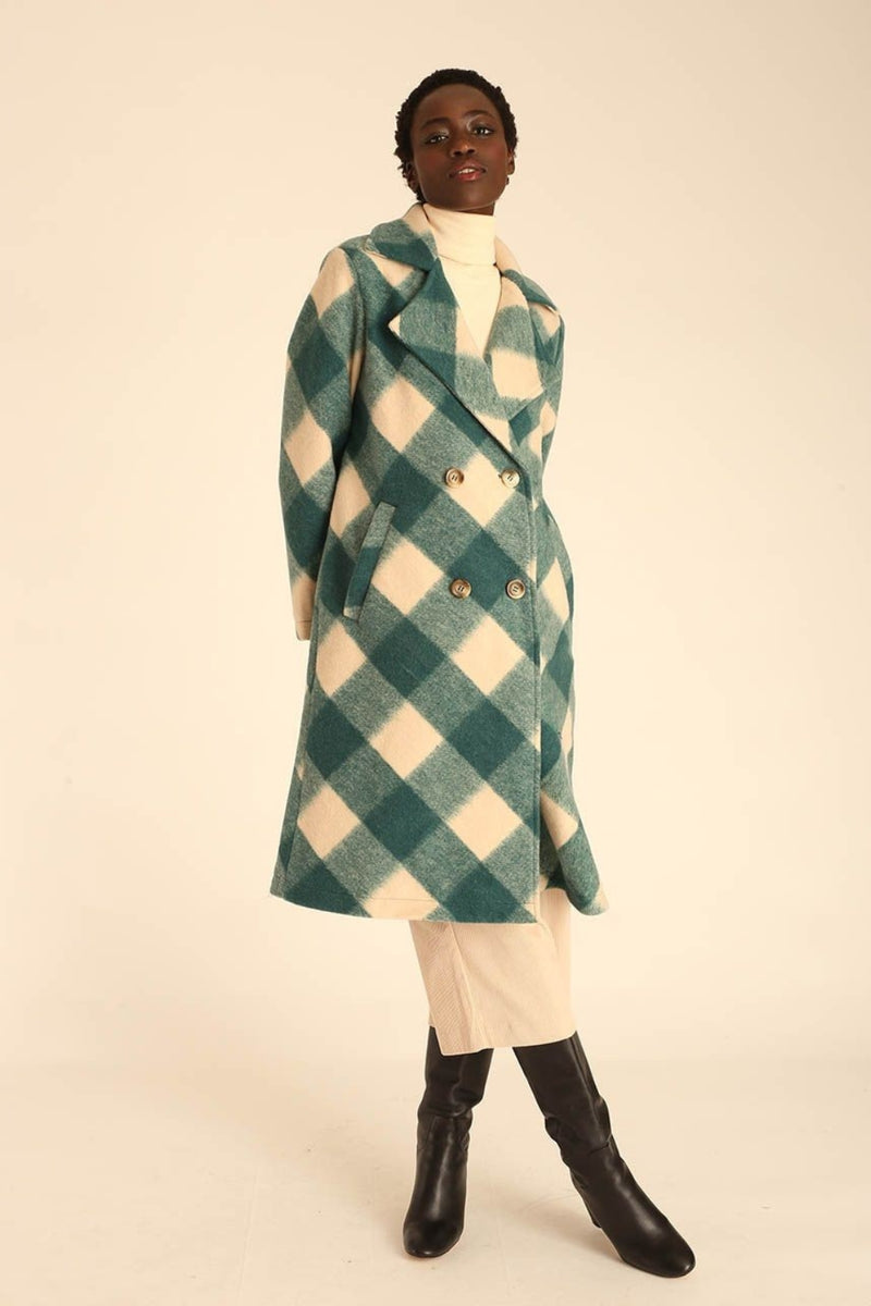 Squares Coat