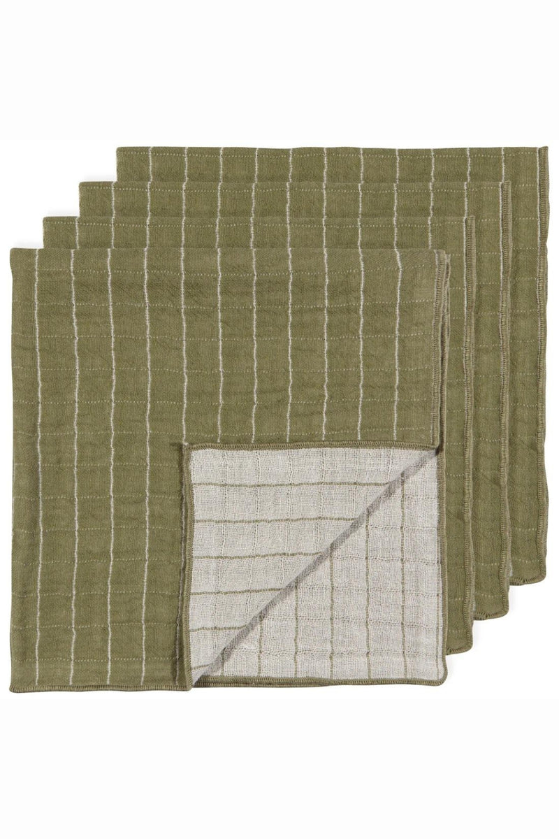 Double Weave Napkins - Set of 4