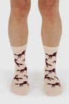 Baggu Crew Sock - Horses