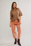 Free People Deep Trance Cord - Peach Peony