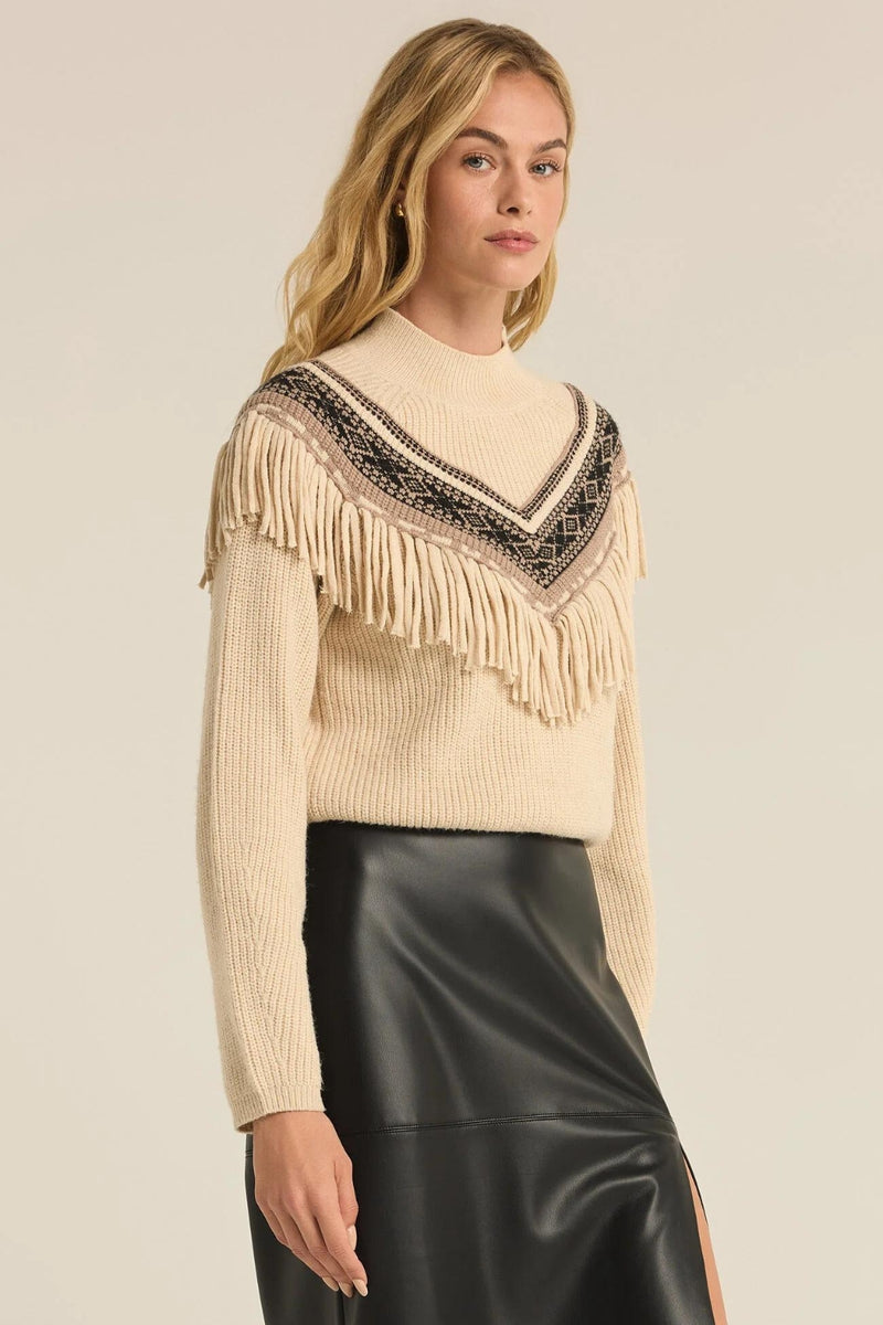 Z Supply North Fringe Sweater