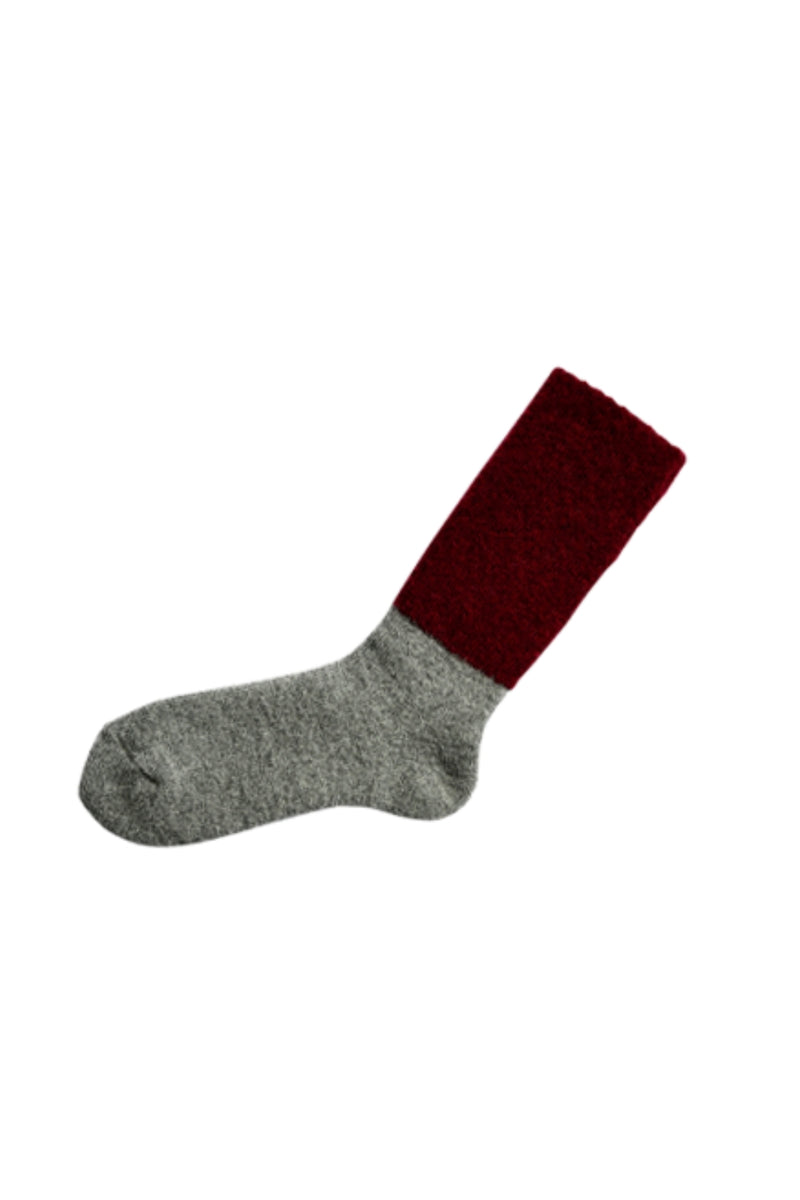 Mohair Wool Pile Socks - Boldeaux
