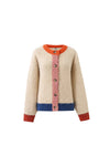 FRNCH Cyclamen Cardigan - Creme