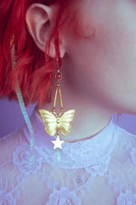 Flatwoods Fawn Butterfly Maiden Earrings