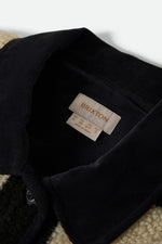 Brixton Delilah Sherpa Jacket - Black/Natural