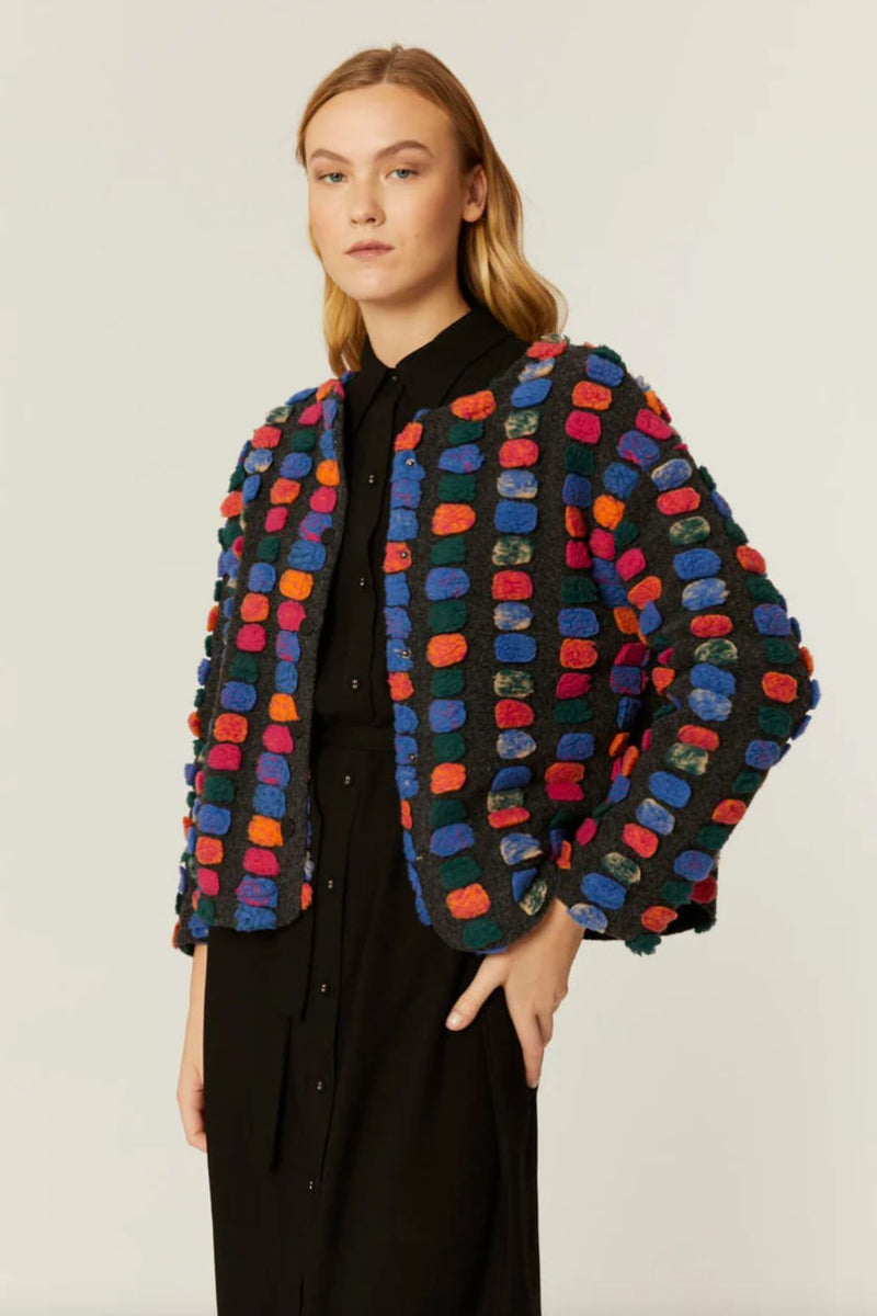 Pepaloves Chaqueta PomPom Cardigan/Coat