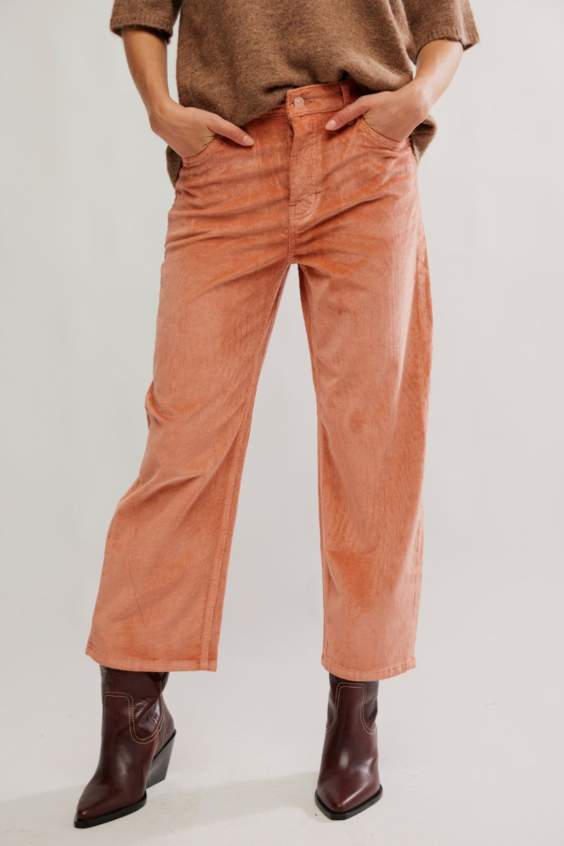 Free People Deep Trance Cord - Peach Peony