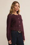 Z Supply Breen Cardigan - Merlot