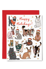 Illustrating Amy Greeting Cards Holiday Cats