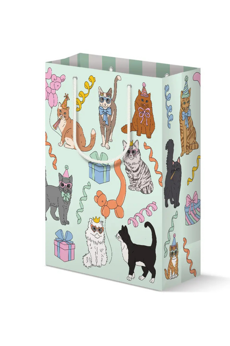 Illustrating Amy Gift Bag Birthday Cats