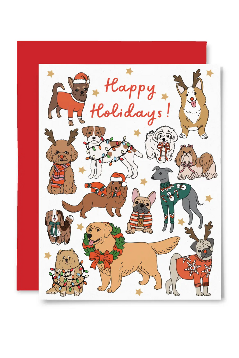 Illustrating Amy Greeting Cards Holiday Dogs