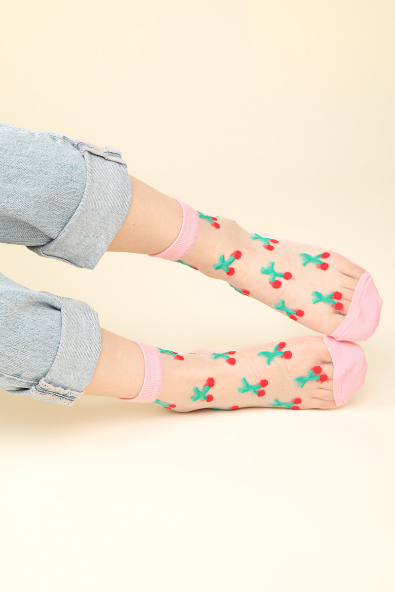 Fashion Socks - SC10033A Pink