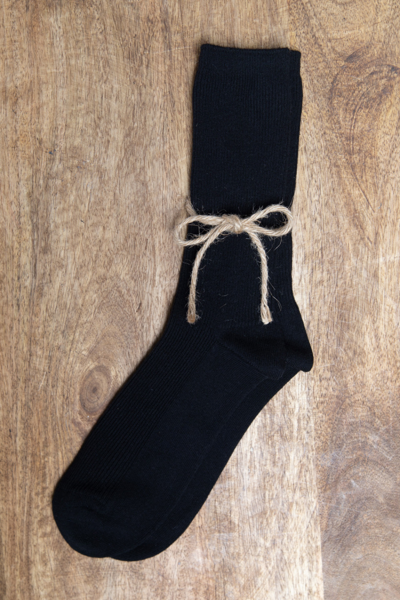 Fashion Socks - SC10013MC Black