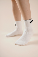 Fashion Socks - SC10041C Ivory