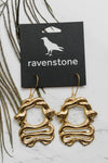 The Golden Serpent Earrings