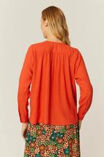 Pepaloves Ecovero Blouse - Rojo