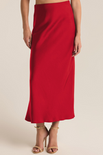 Z Supply Europa Poly Sheen Skirt