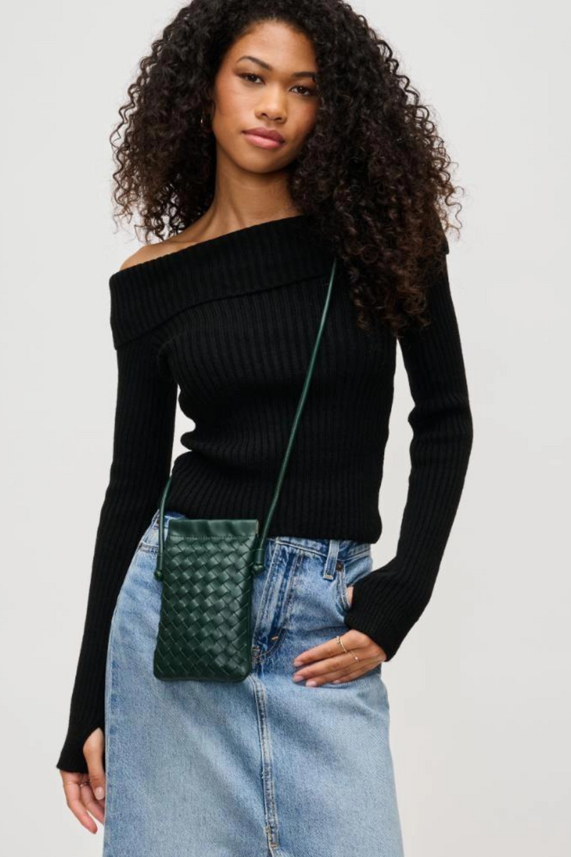 Jackie Woven Crossbody