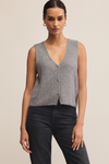 Z Supply Bryce Sweater Vest - Heather Grey
