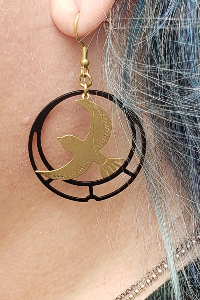 Soar Mixed Metal Earrings