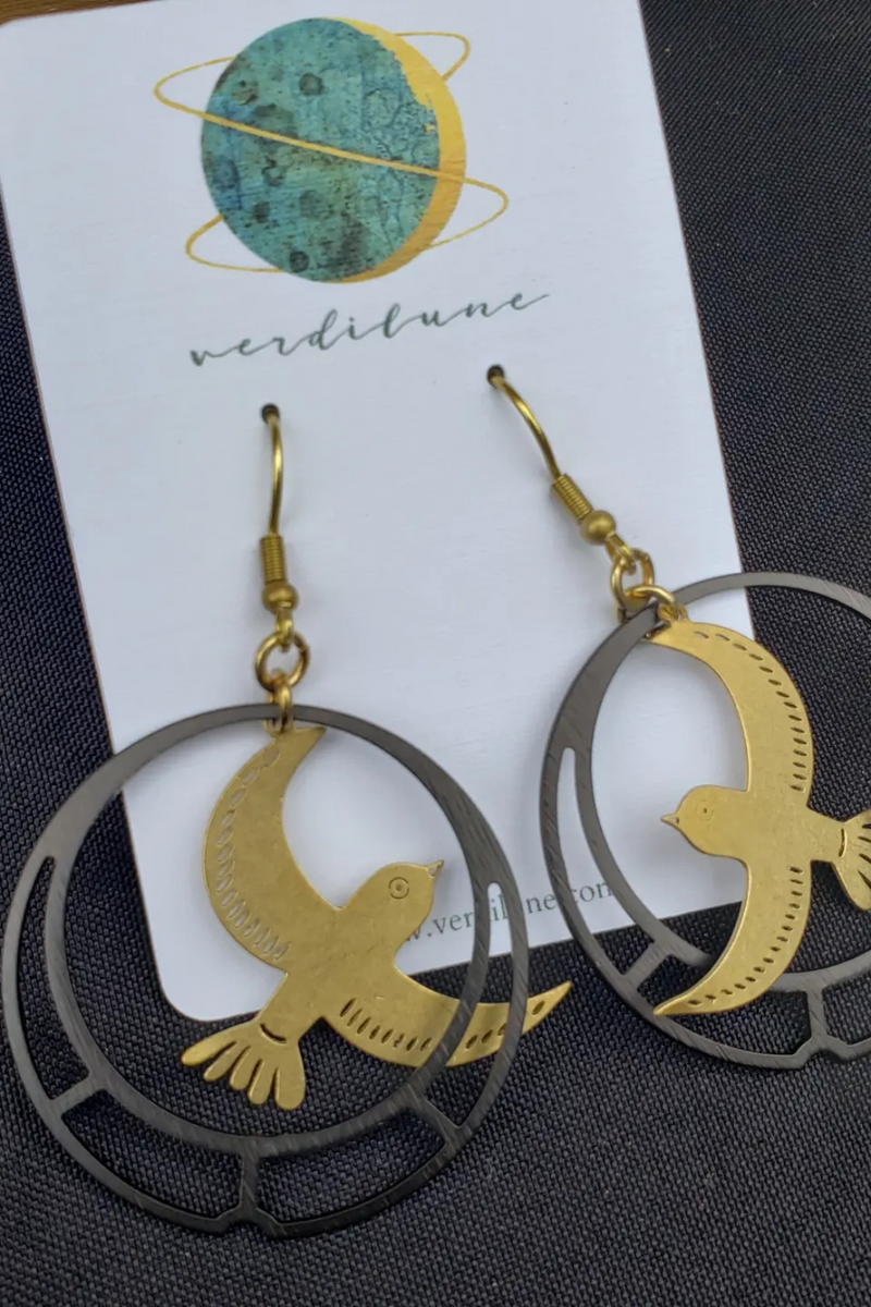 Soar Mixed Metal Earrings