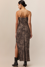 Z Supply Cielo Leopard Midi Dress - Desert Tan