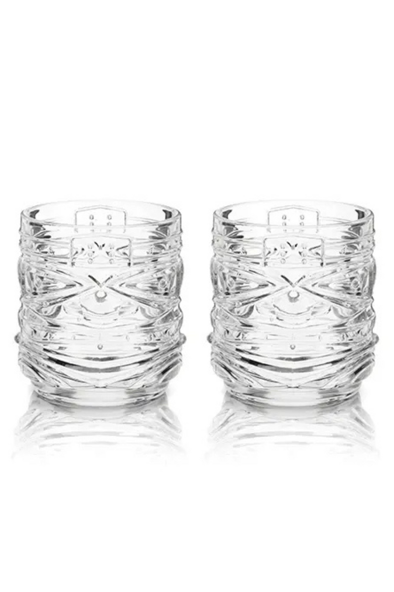 VISKI Crystal Tiki Glass
