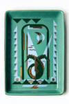 Ceramic Tray - Deco Seahorse