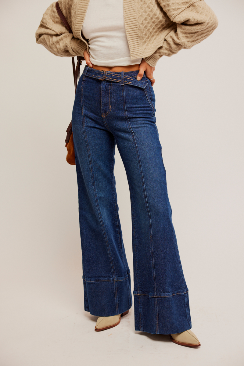 Free People Ryla A Line Jean