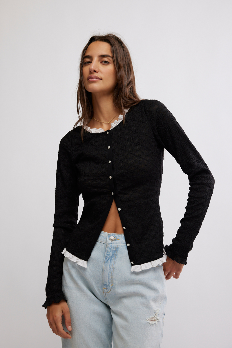 Free People Blackbird Cardi