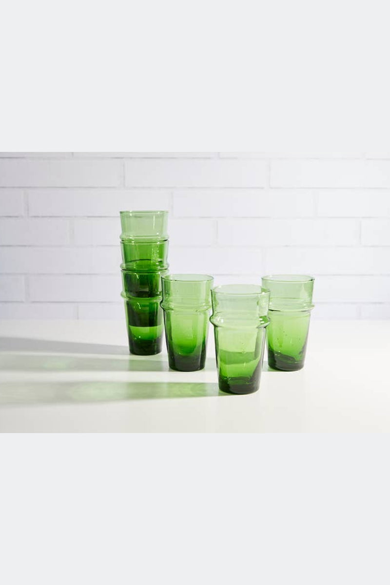 Verve Culture Moroccan Beldi Glass - Green