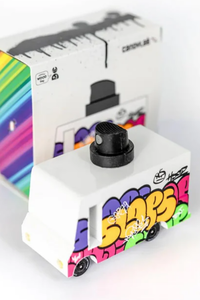 Candylab Toys Graffiti Van - Black