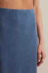 Z Supply Gail Midi Skirt - Vintage Indigo