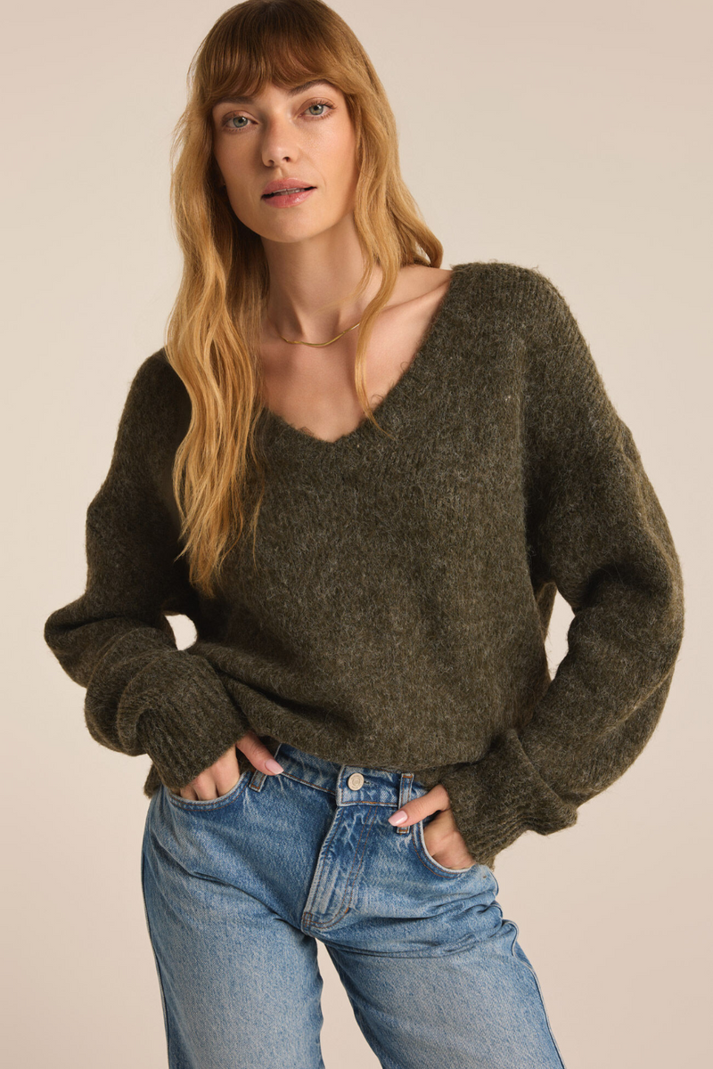 Z Supply All I Want V-Neck Sweater