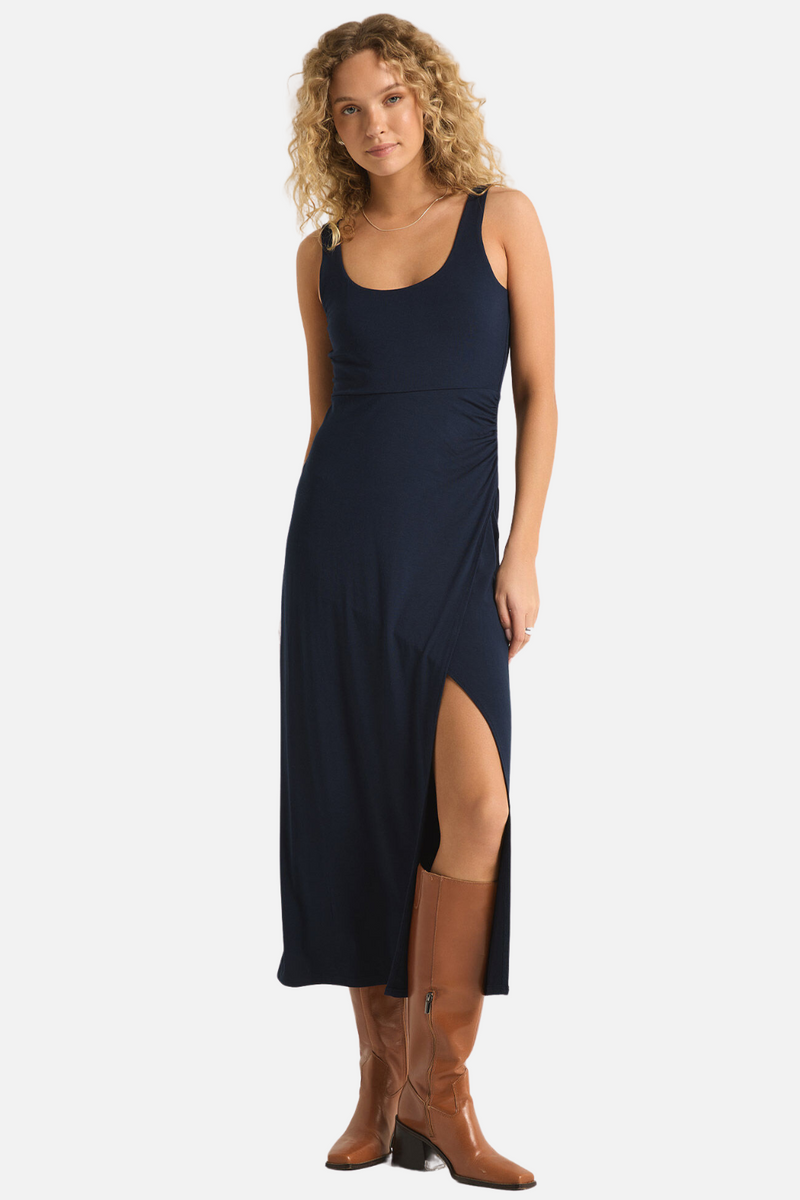 Melbourne Dress - Captain Navy