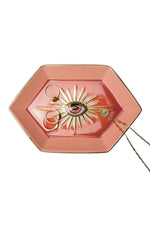 Spitfire Girl Evil Eye Trinket Dish - Pink