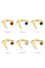 Mind's Eye Design Luna Ring - Carnelian